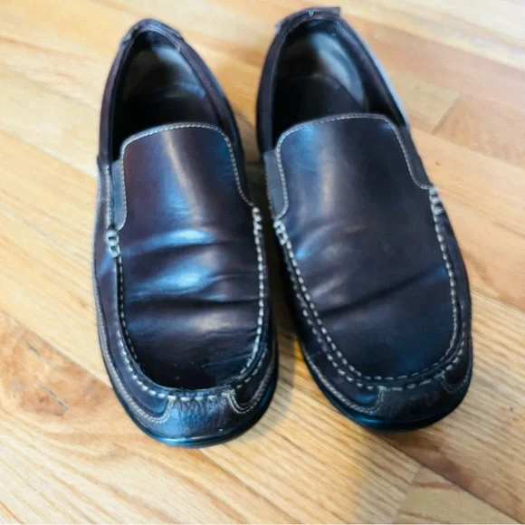 Cole Haan Men's Brown Leather Loafers Size 9M - Picture 2 of 9